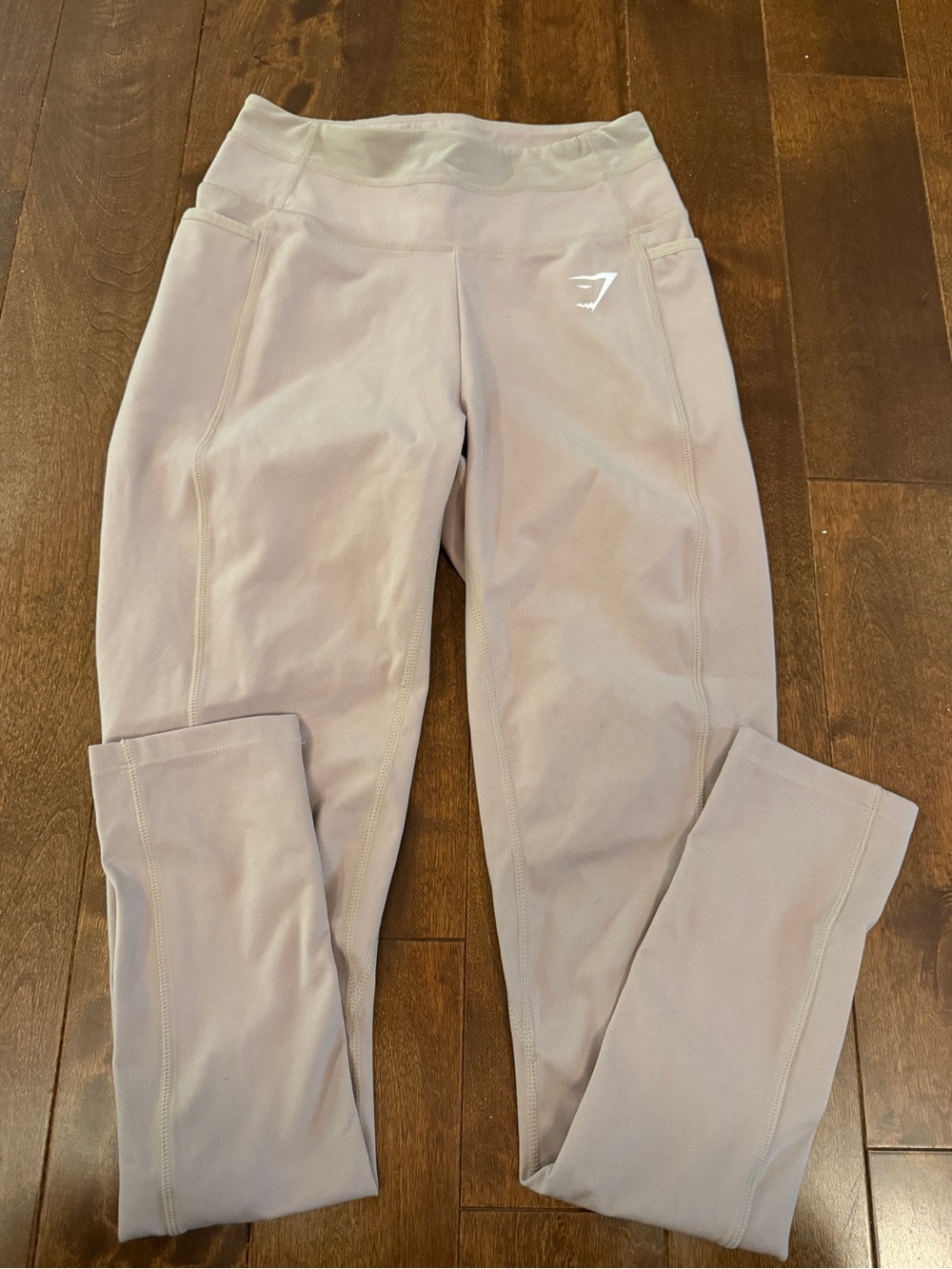 Gymshark High-Rise Pocket Leggings in Light Mauve Size Small